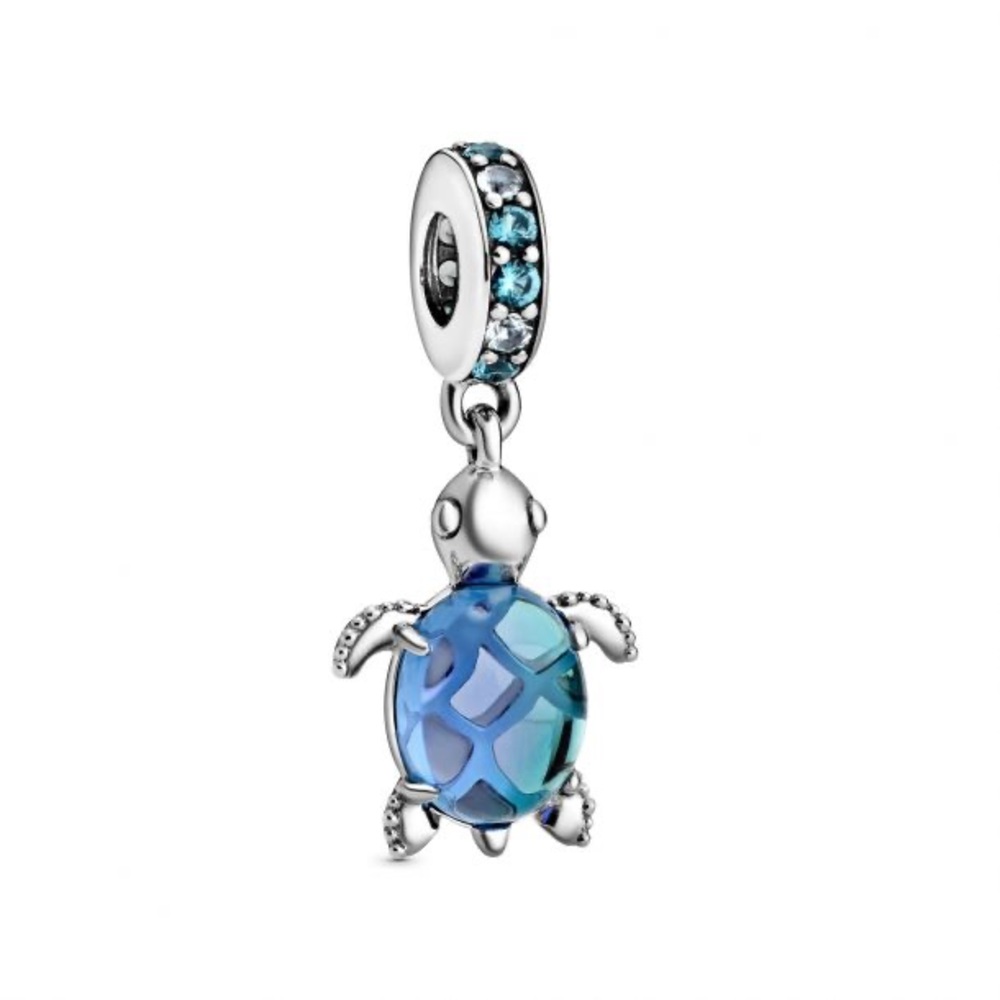 🐘🐘 S925 Sterling Silver Sea Turtle Charm - Picture 2 of 6